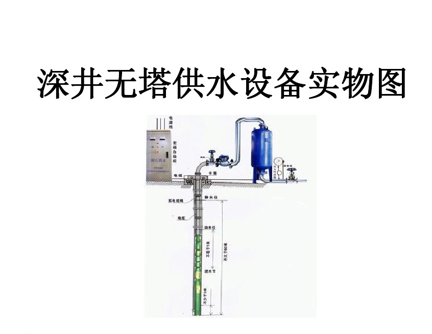 潜山市井泵无塔式供水设备